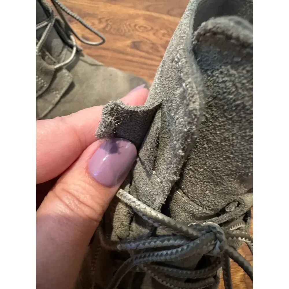 Sorel Women's Toronto Suede Lace Up Wedge Bootie Taupe Size 7 Street Style - Picture 8 of 11